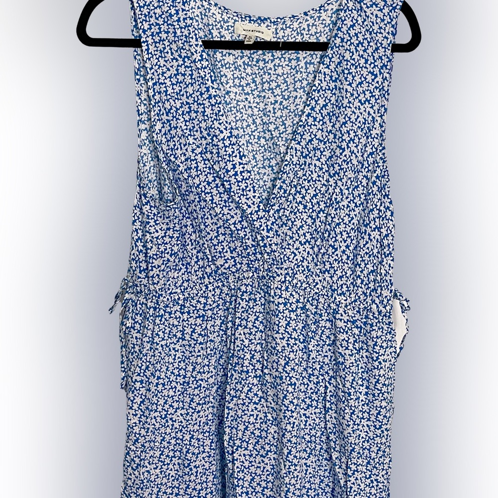 Versona Sea of Flower floral side-tie Maxi Dress 🌸